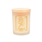 Geurkaars 50 Jaar Wit